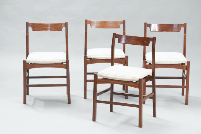 Set mid century dining chairs